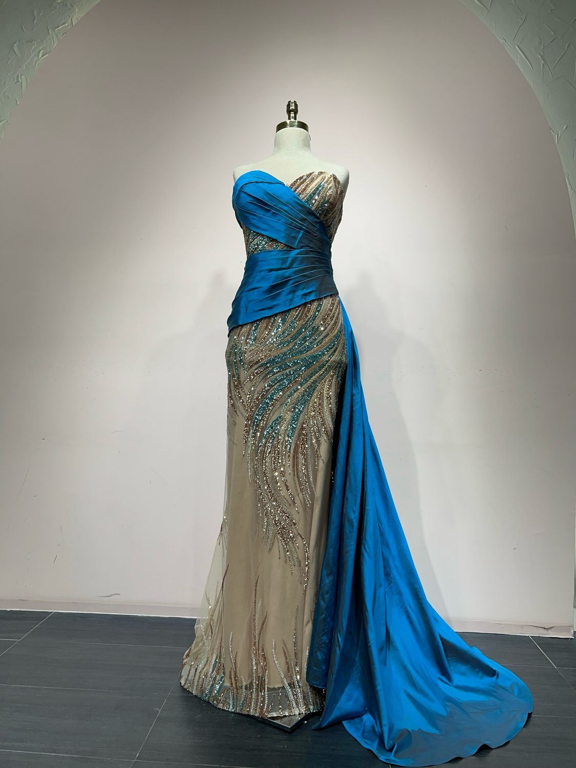 Strapless Mermaid Gown