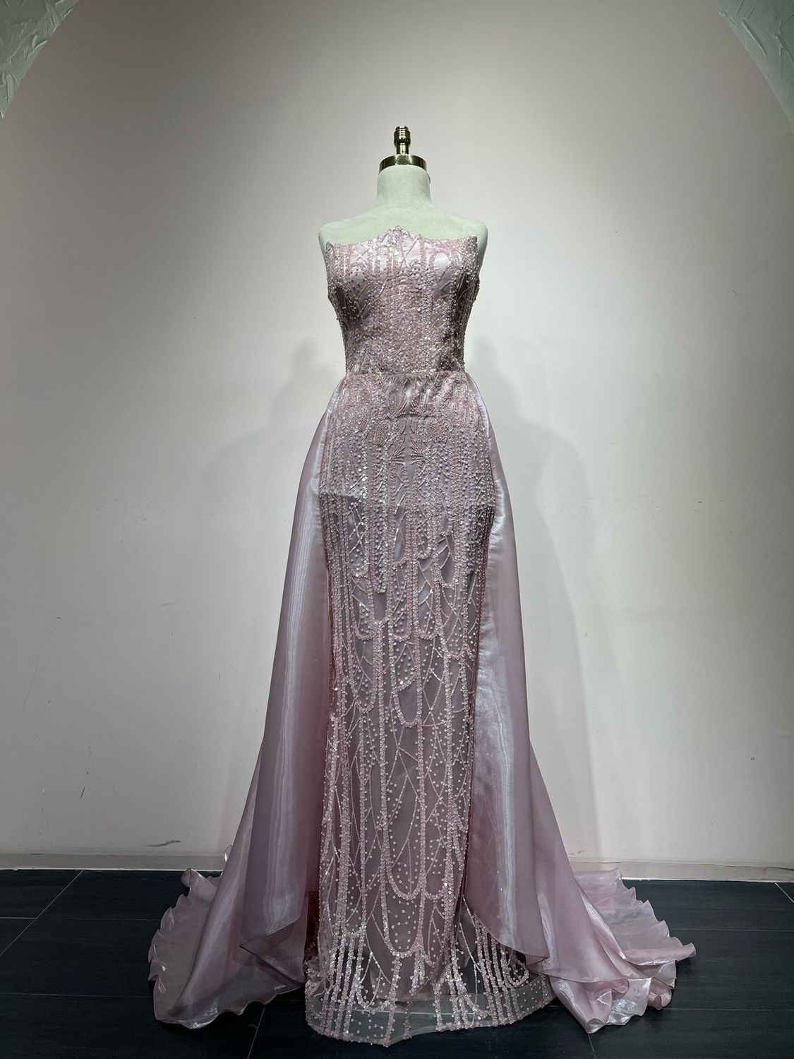 Vestido largo - Rosado - talla 42