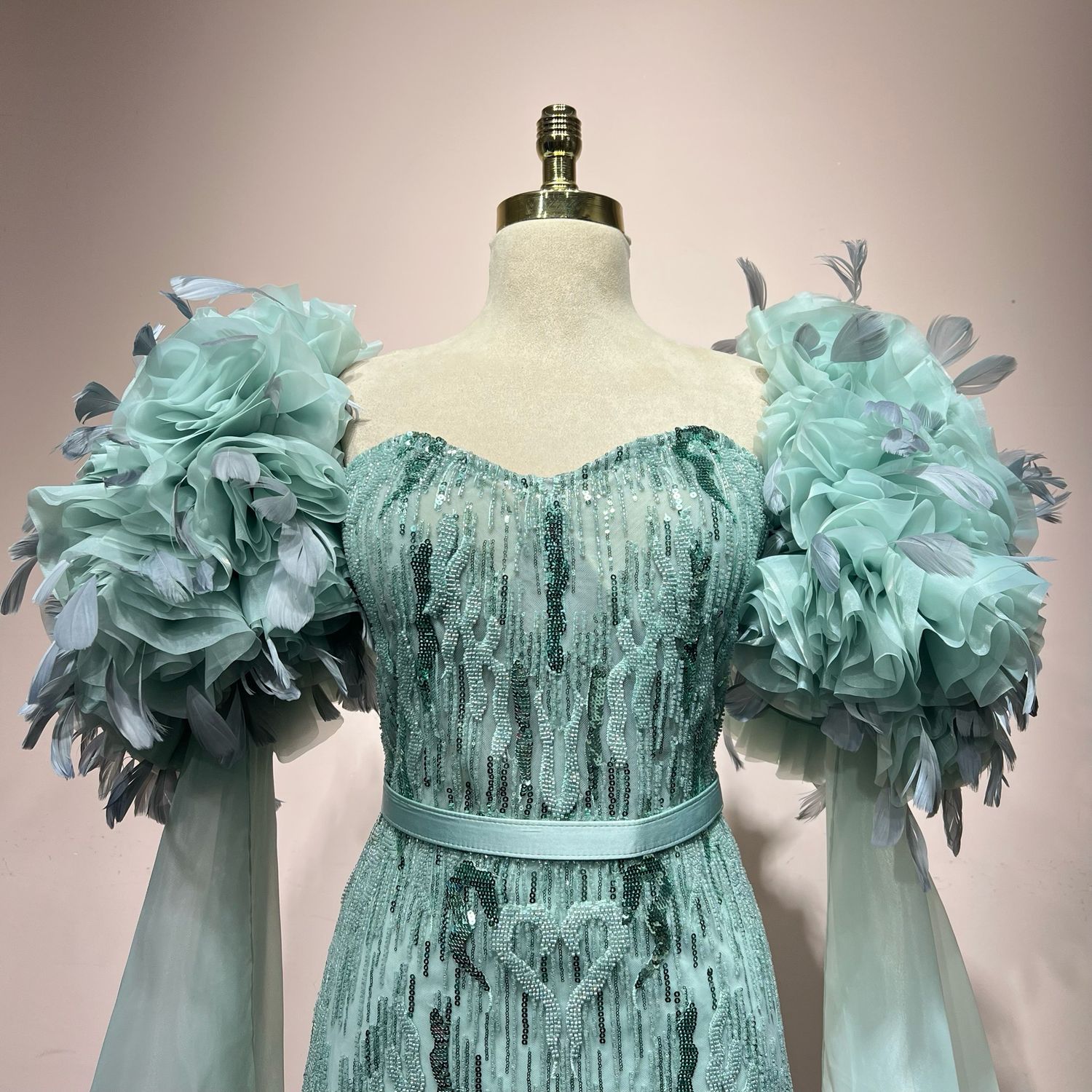 SEQUINED BLOOM ELEGANCE