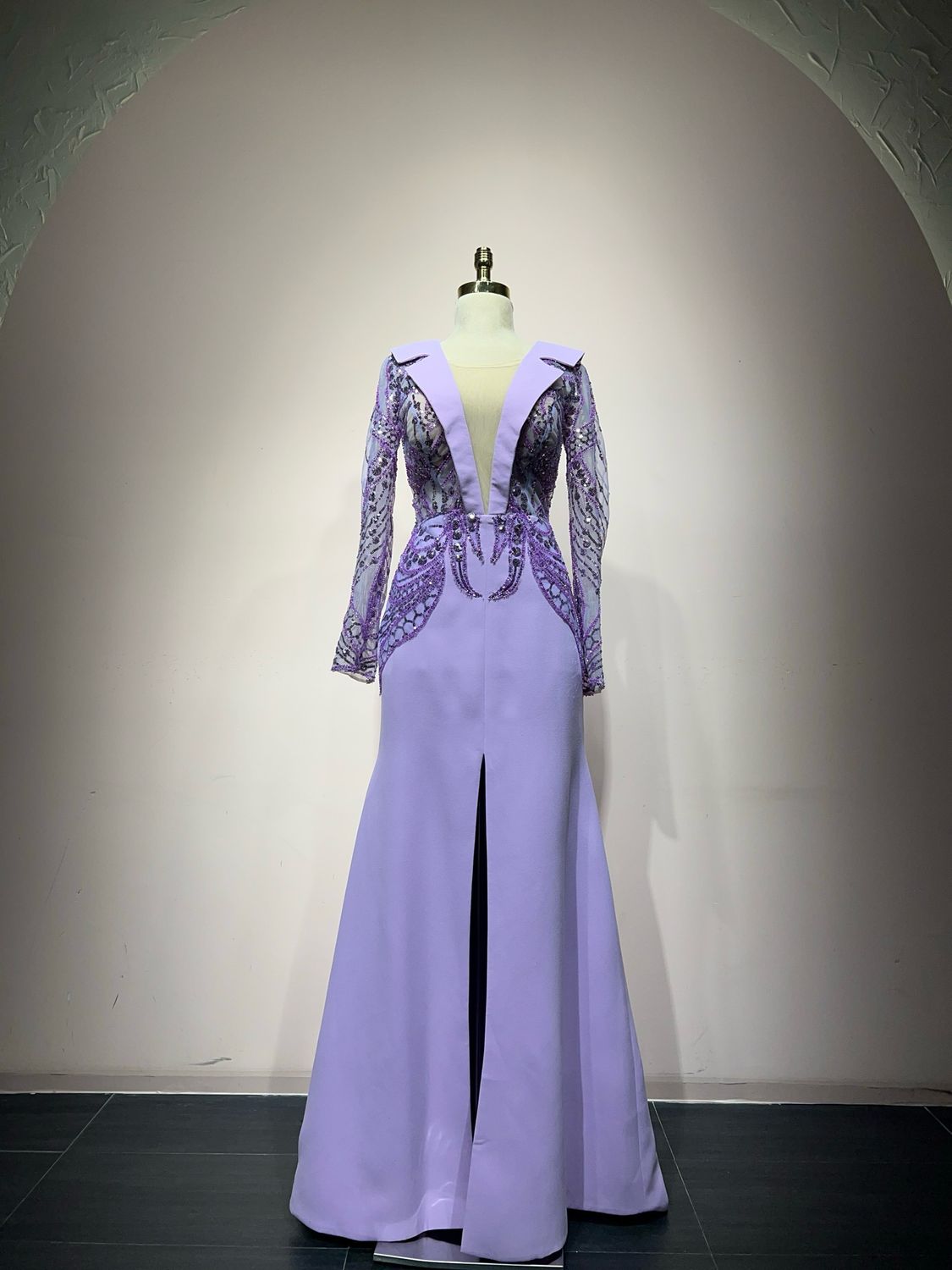 Vestido largo LILA PURPLE