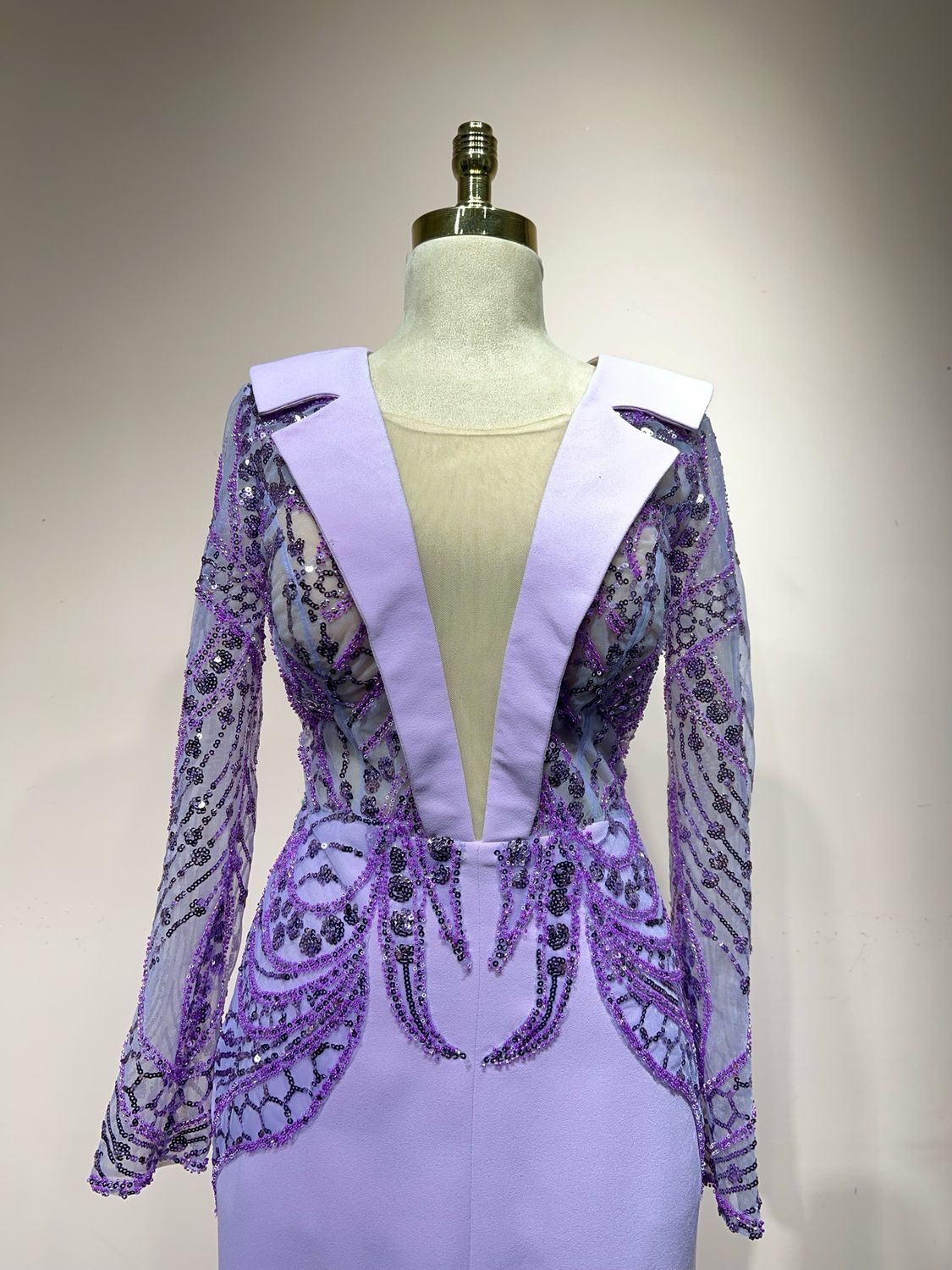 Vestido largo LILA PURPLE