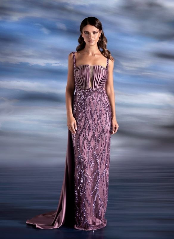 EMBROIDERED LILAC