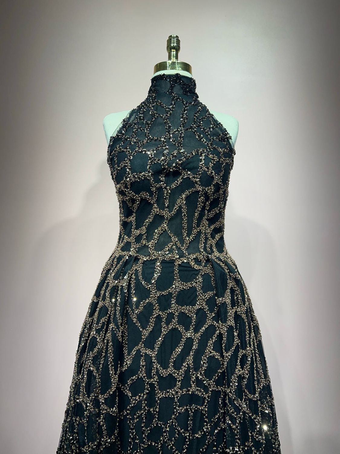 Vestido negro size 42