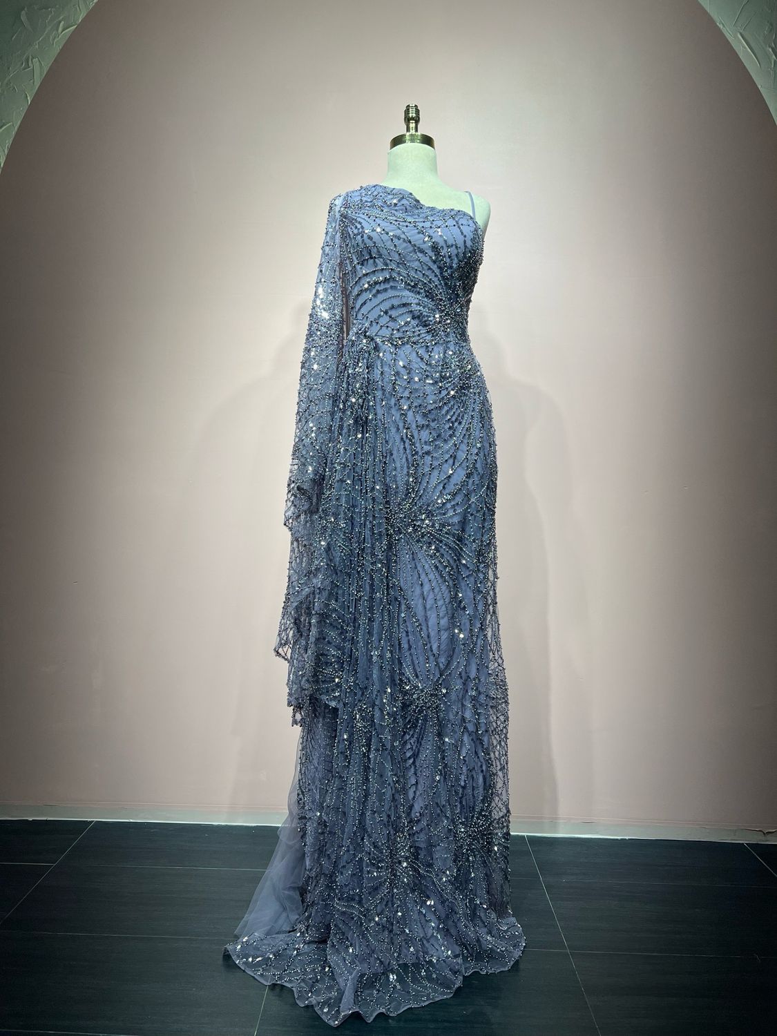 Vestido largo PURPLE BLUE