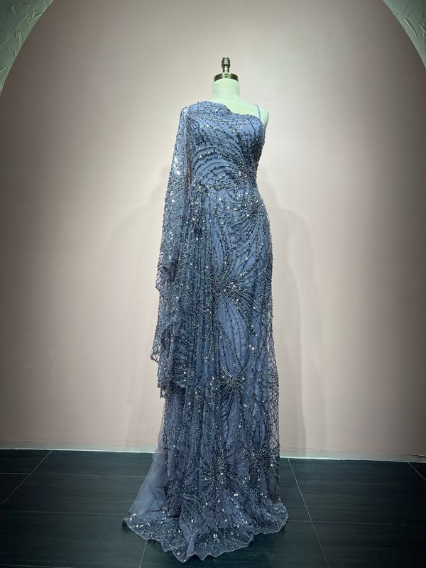 Vestido largo PURPLE BLUE