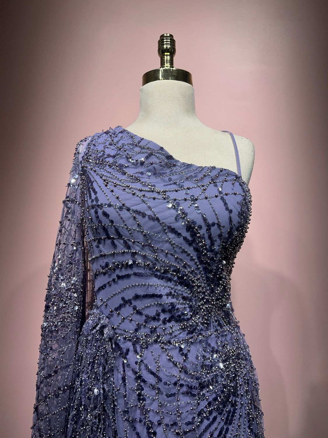 Vestido largo PURPLE BLUE