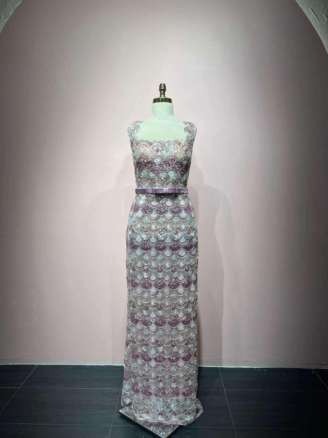 Vestido Largo PINK SILVER