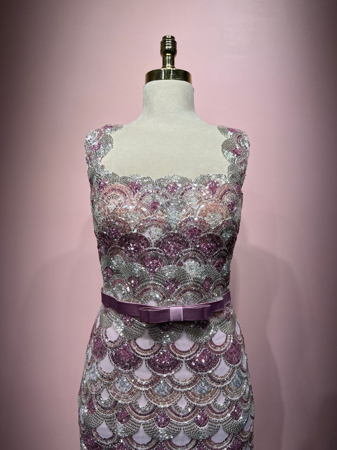 Vestido Largo PINK SILVER