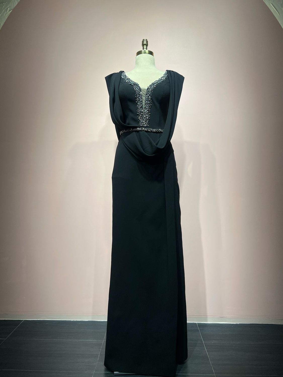 Vestido-Largos-Negro