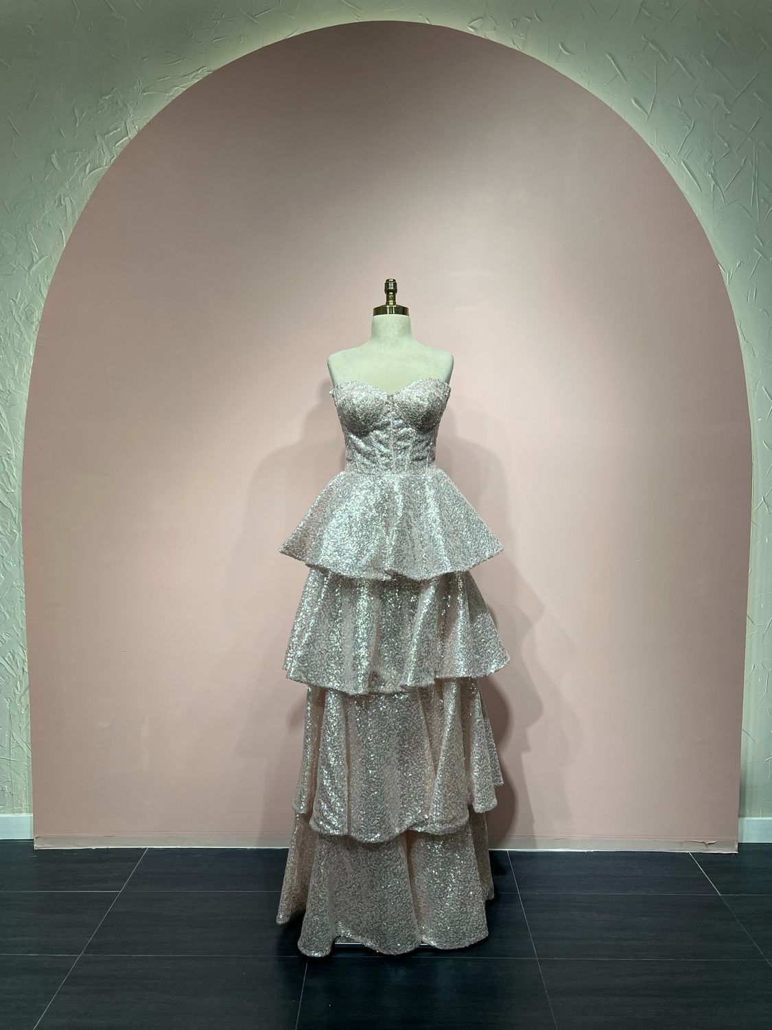 Vestido Rosado - Cortez A - Talla 40