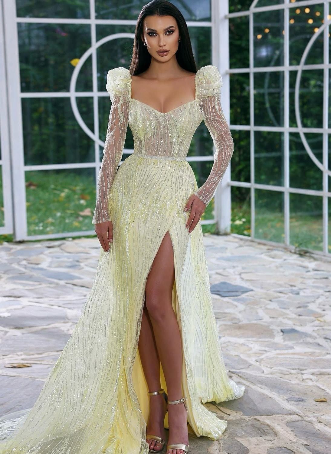 LIGHT BLUE GOWN