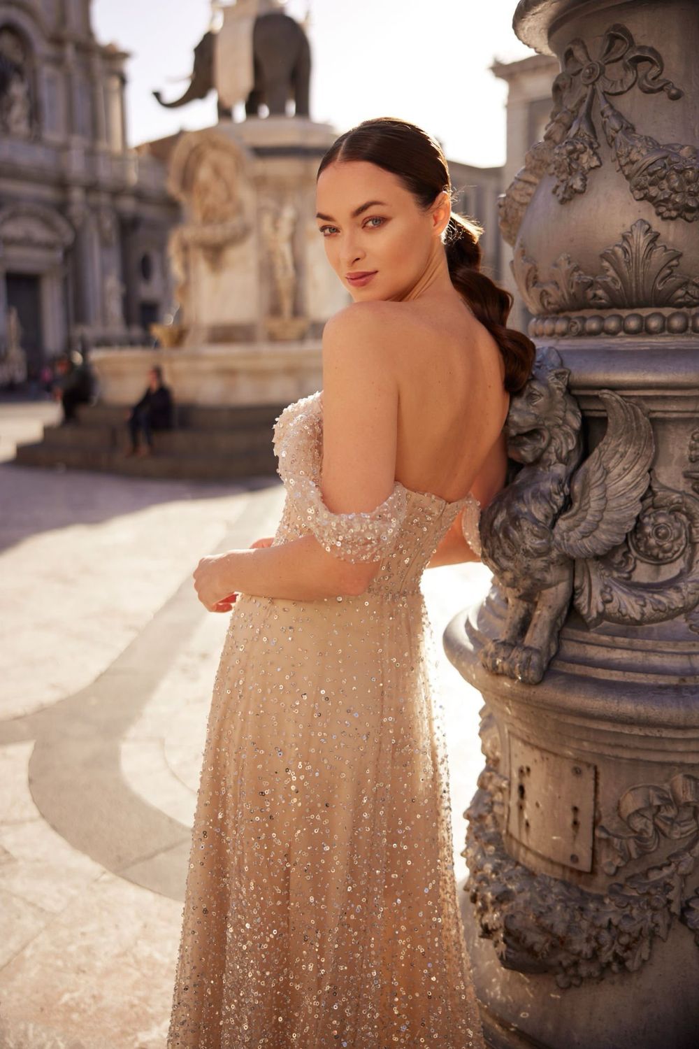 CHAMPAGNE GOWN