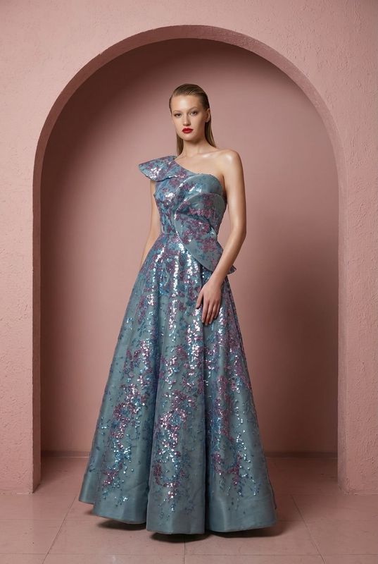 AQUA GOWN