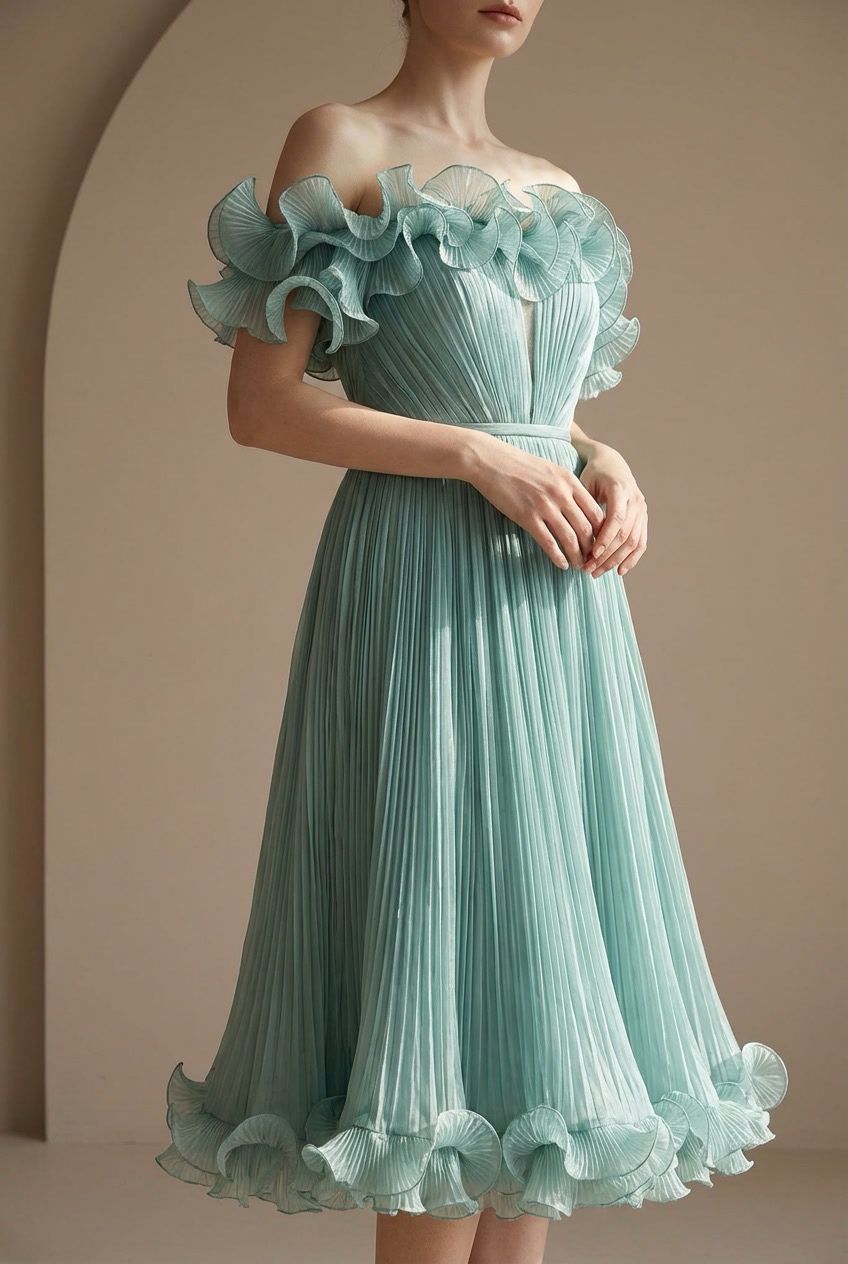 RUFFLED MINT