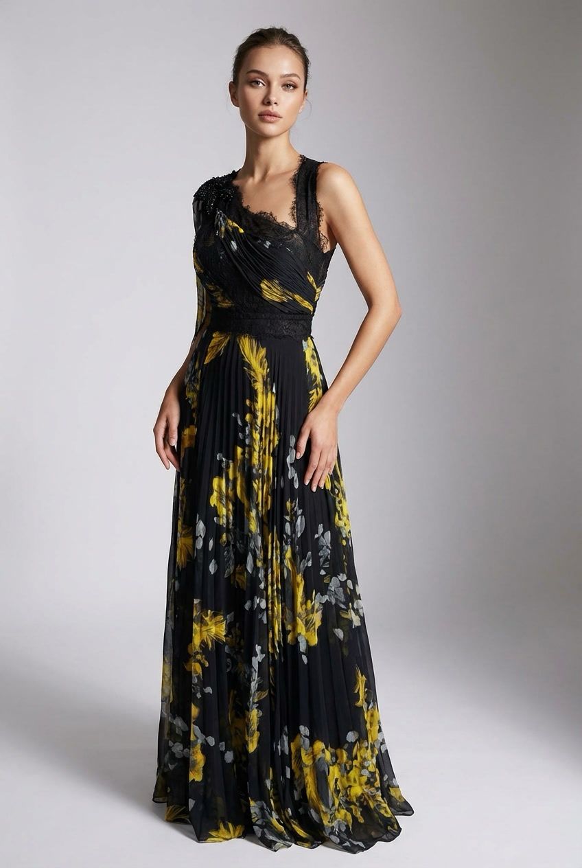 PRINT GOWN