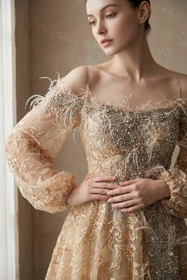 PEACH FEATHERS