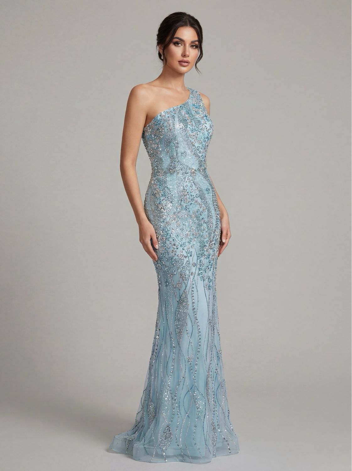 SEQUINED GOWN