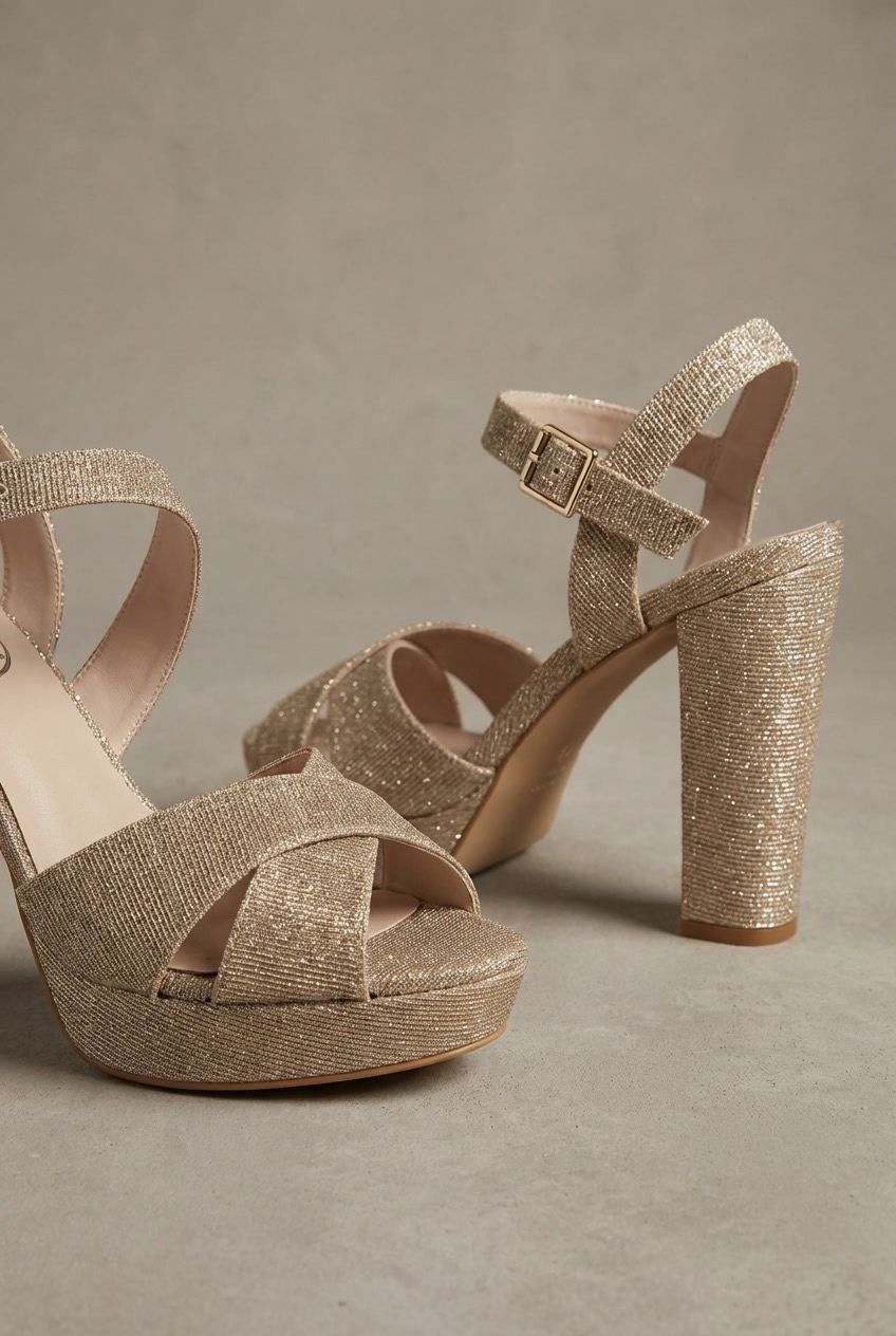 GOLDEN HIGH HEELS