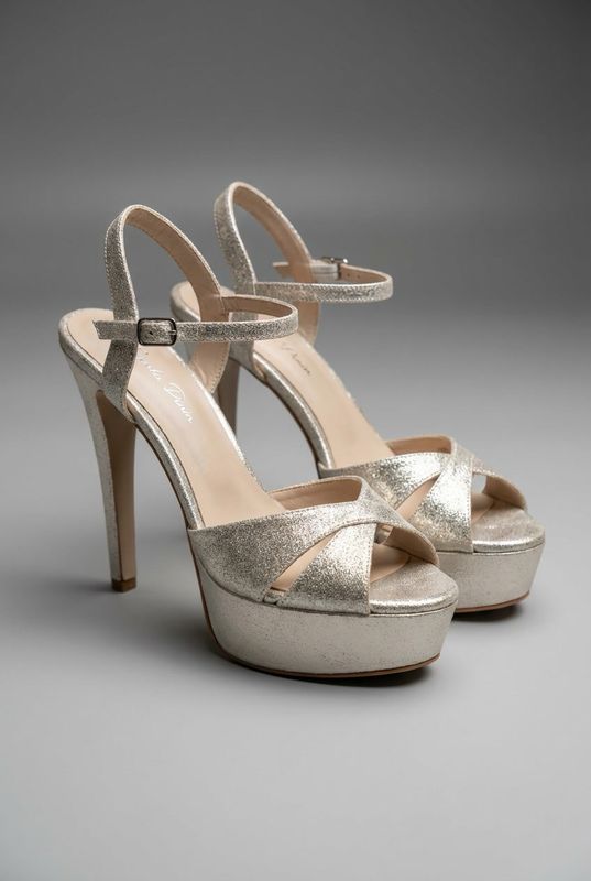 POINTY SILVER PLATFORM