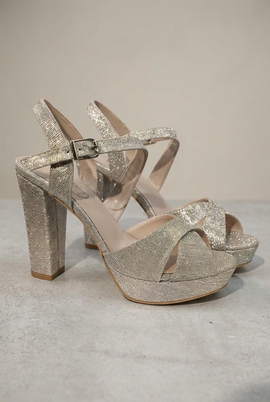 SILVER SANDALS