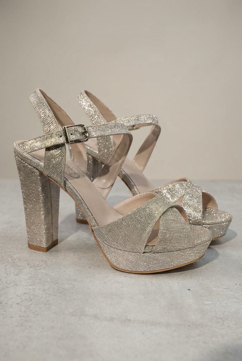 SILVER SANDALS