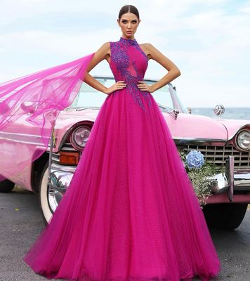 HALTER GOWN