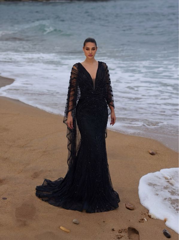 EMBELLISHED GOWN