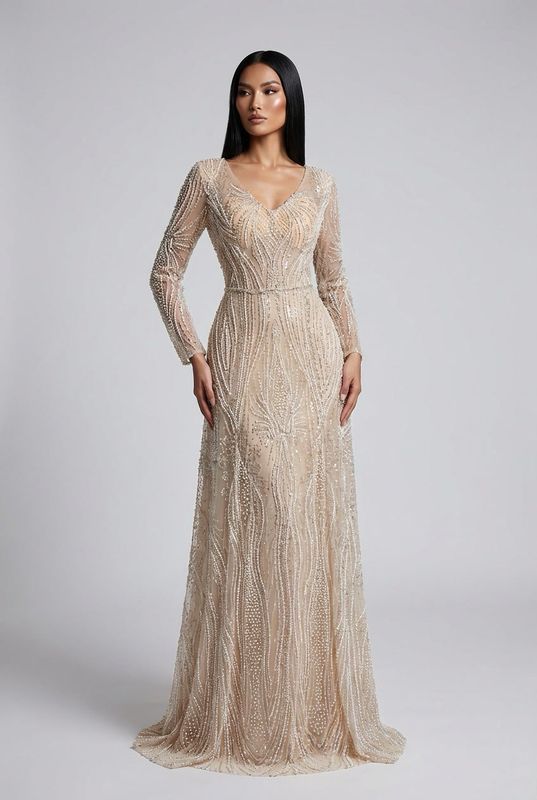 EMBROIDERED IVORY