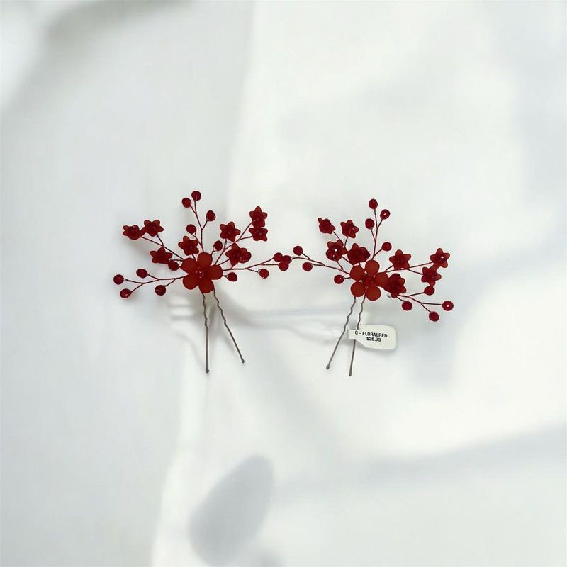 Juego de peinetas, D1 - Rojas