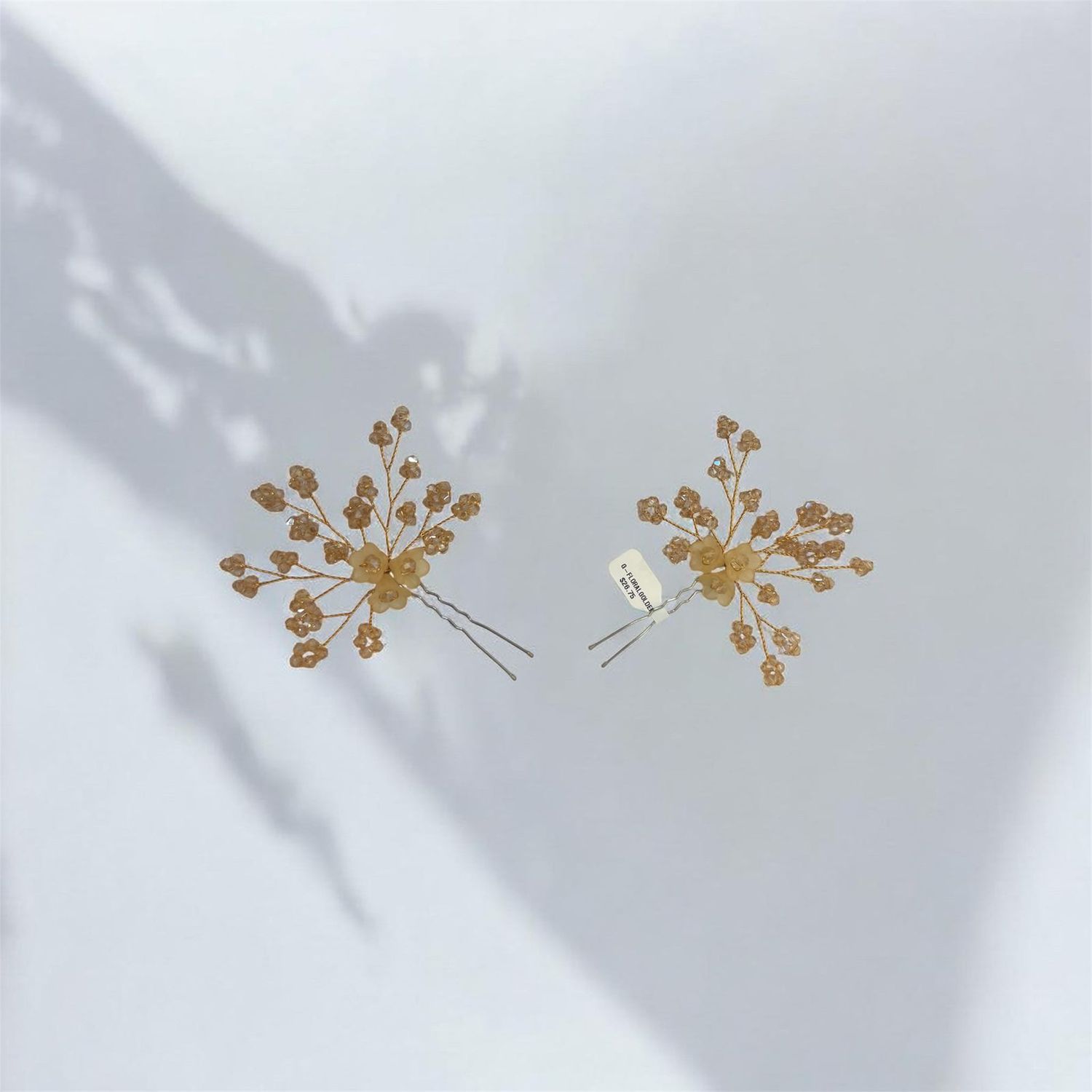 Juego de peinetas, D3 - Dorado