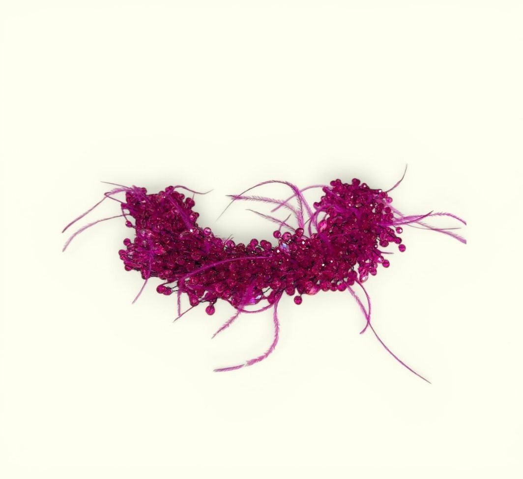 Head piece fucsia, D1