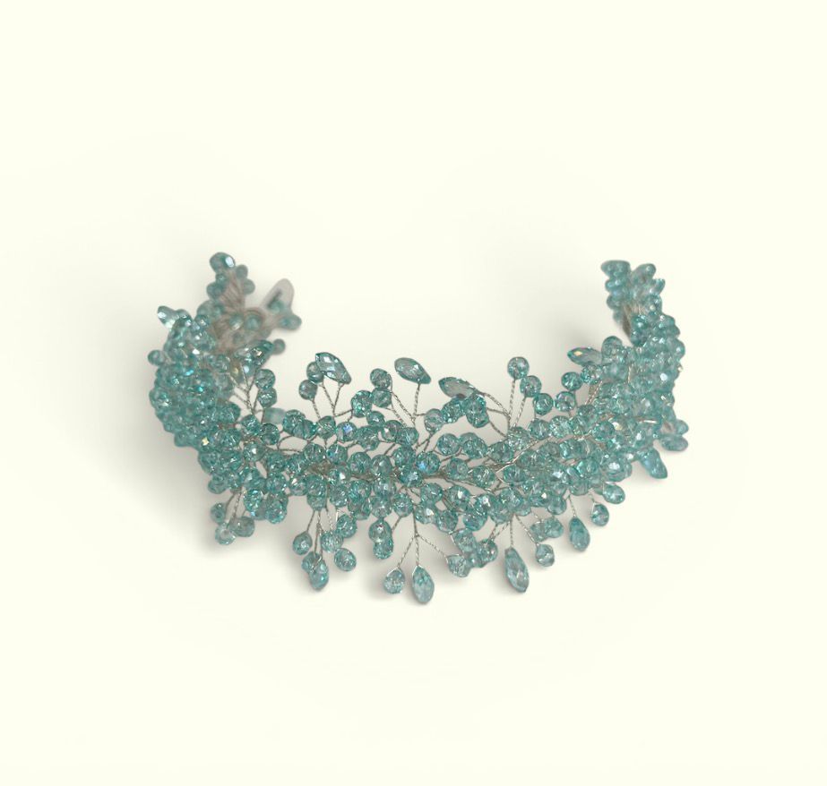Head piece aqua, D3