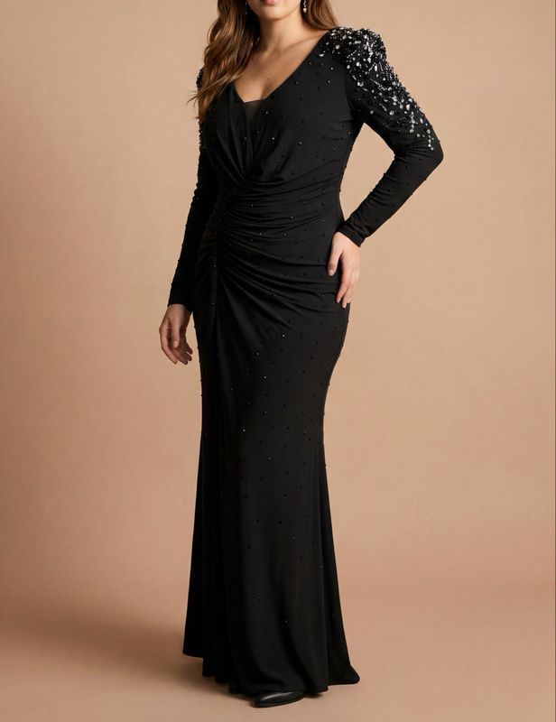 NOIR BEADED