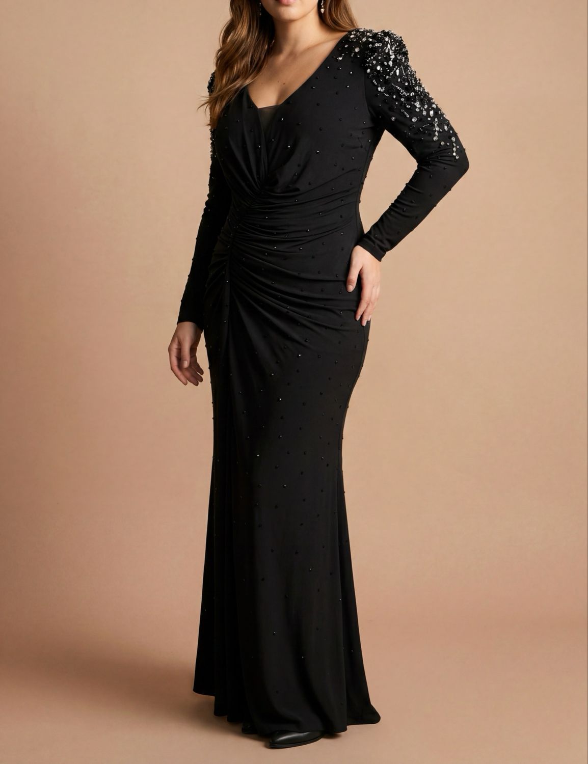 NOIR BEADED