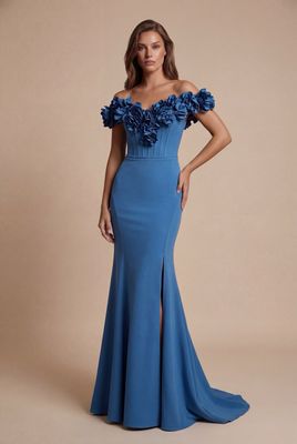SEA BLUE FLOWERS