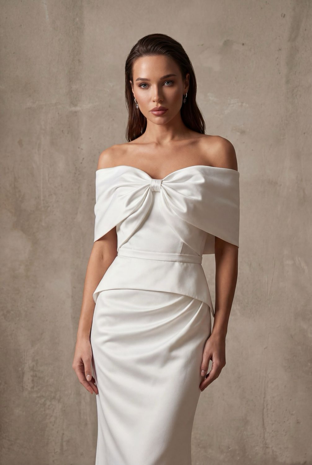 PEPLUM WHITE
