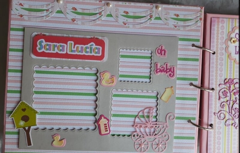 Album personalizado para bebe