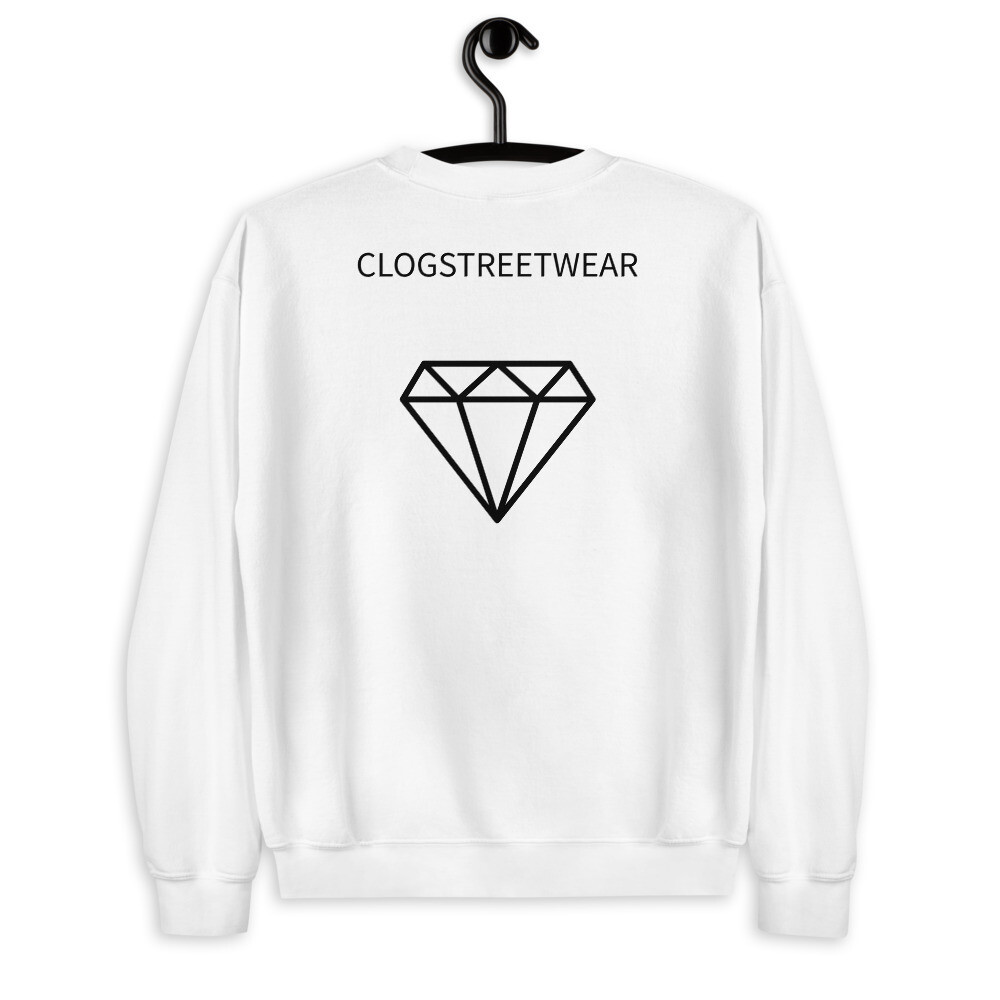 SUDADERA SIN CAPUCHA CLOG DIAMOND 