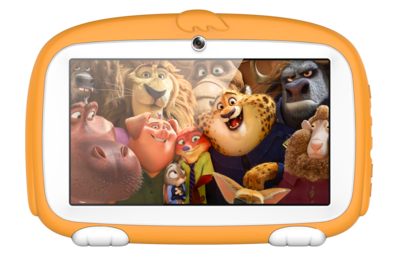 D197 7'' Tablet 1GBRAM+16GB (puppy design with protective cover)