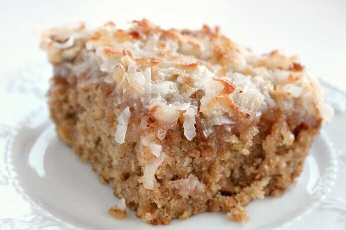 Honey Oatmeal Cake