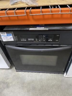 KITCHEN AID WALL OVEN BLACK