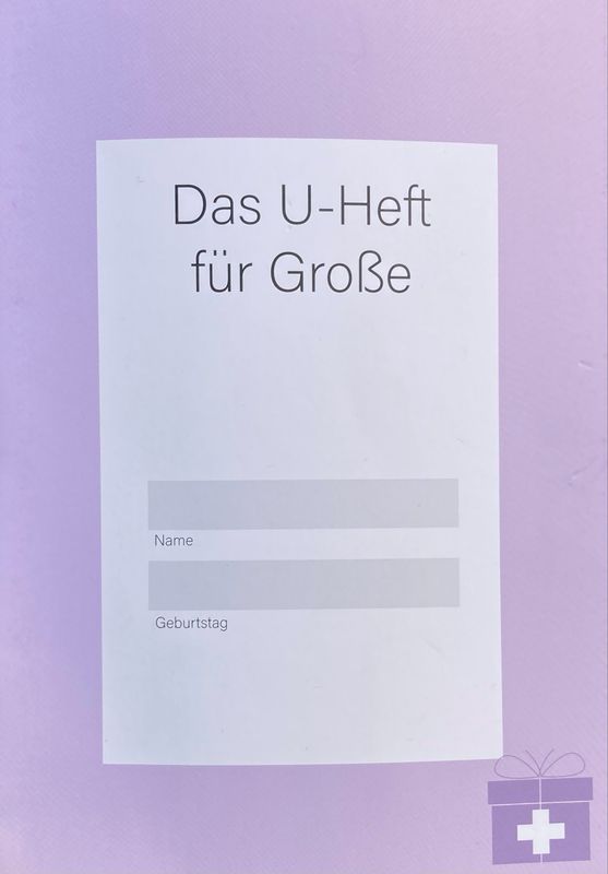 3er Pack Das U-Heft für Große