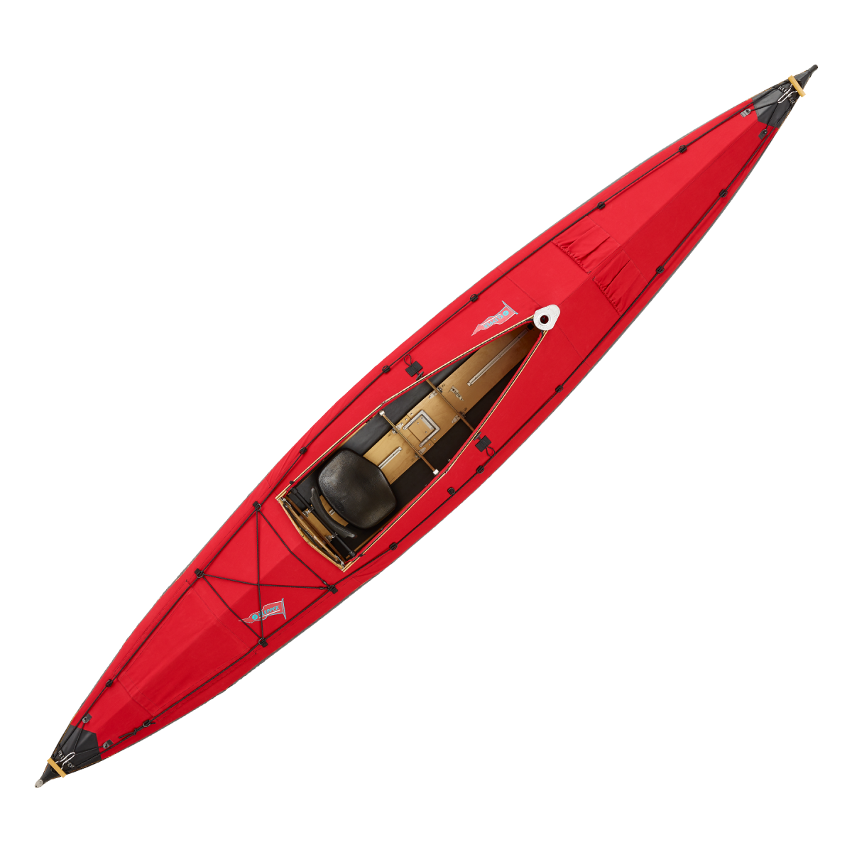 KLEPPER Aerius 490 Quattro rot-schwarz mit Ladeluke vorne und hinten zweifarbig