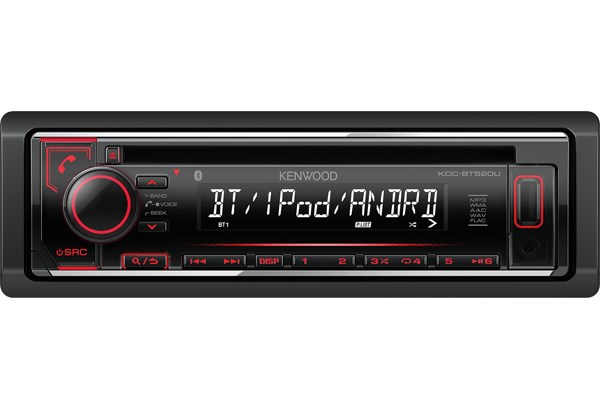 Radio Kenwood KDBCBT520U USB/ Bluetooth dual phone