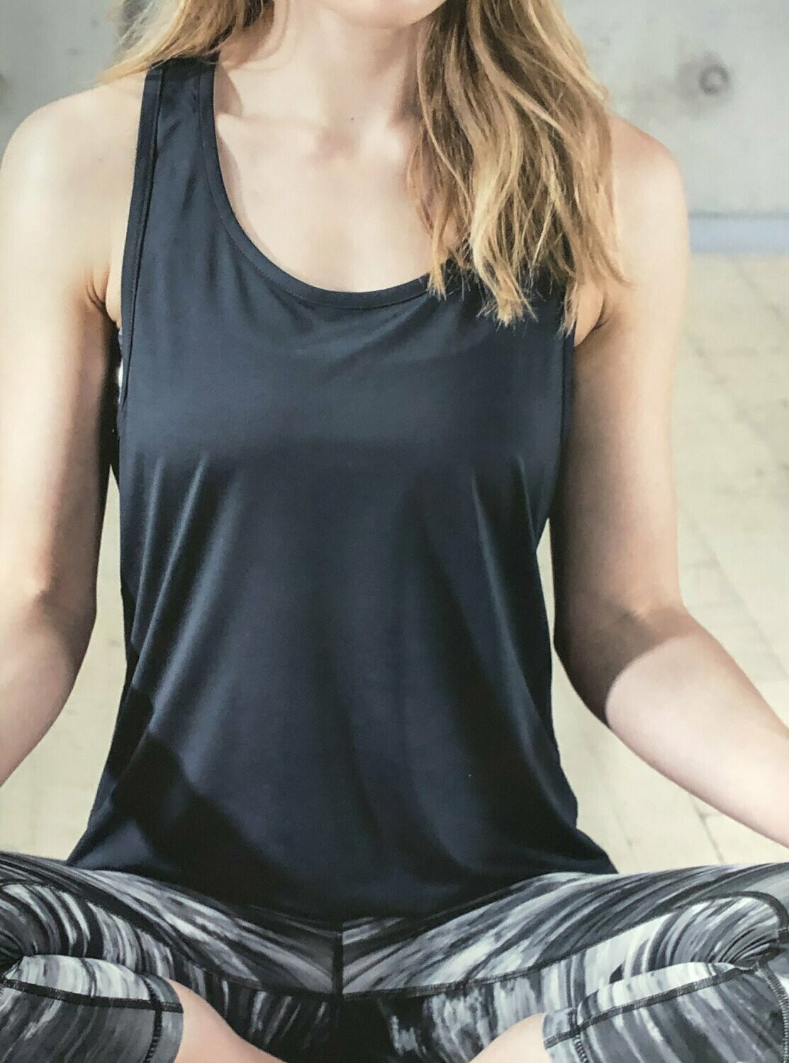 Yoga-Shirt Jessie - schwarz