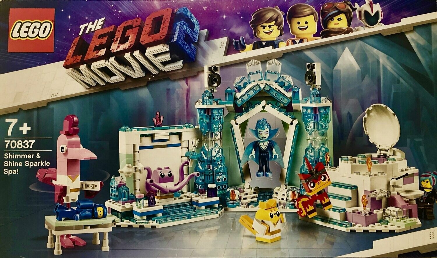 Schimmerndes  Glitzer-Spa Lego