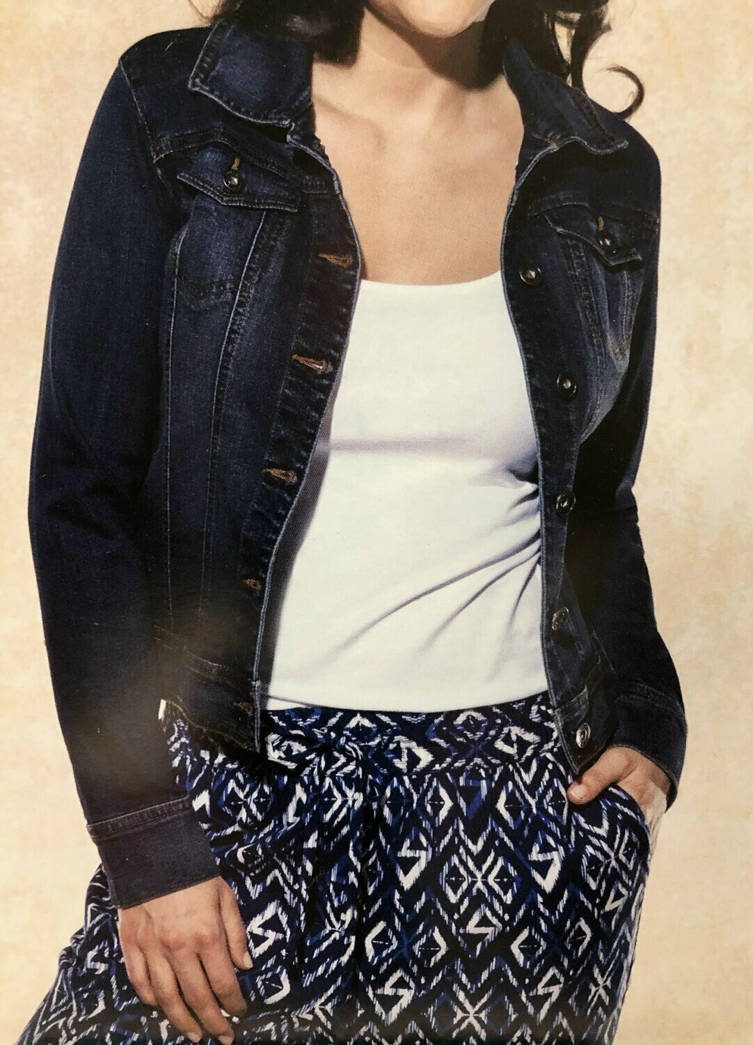 Damen-Jeans-Jacke