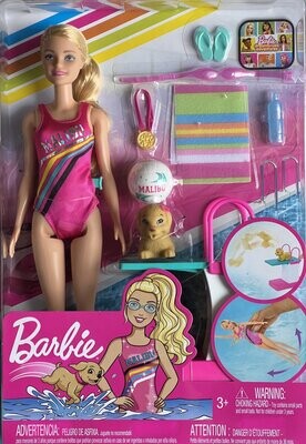 Mattel
Barbie Traumvilla
Abenteuer“
Schwimmerin Puppe