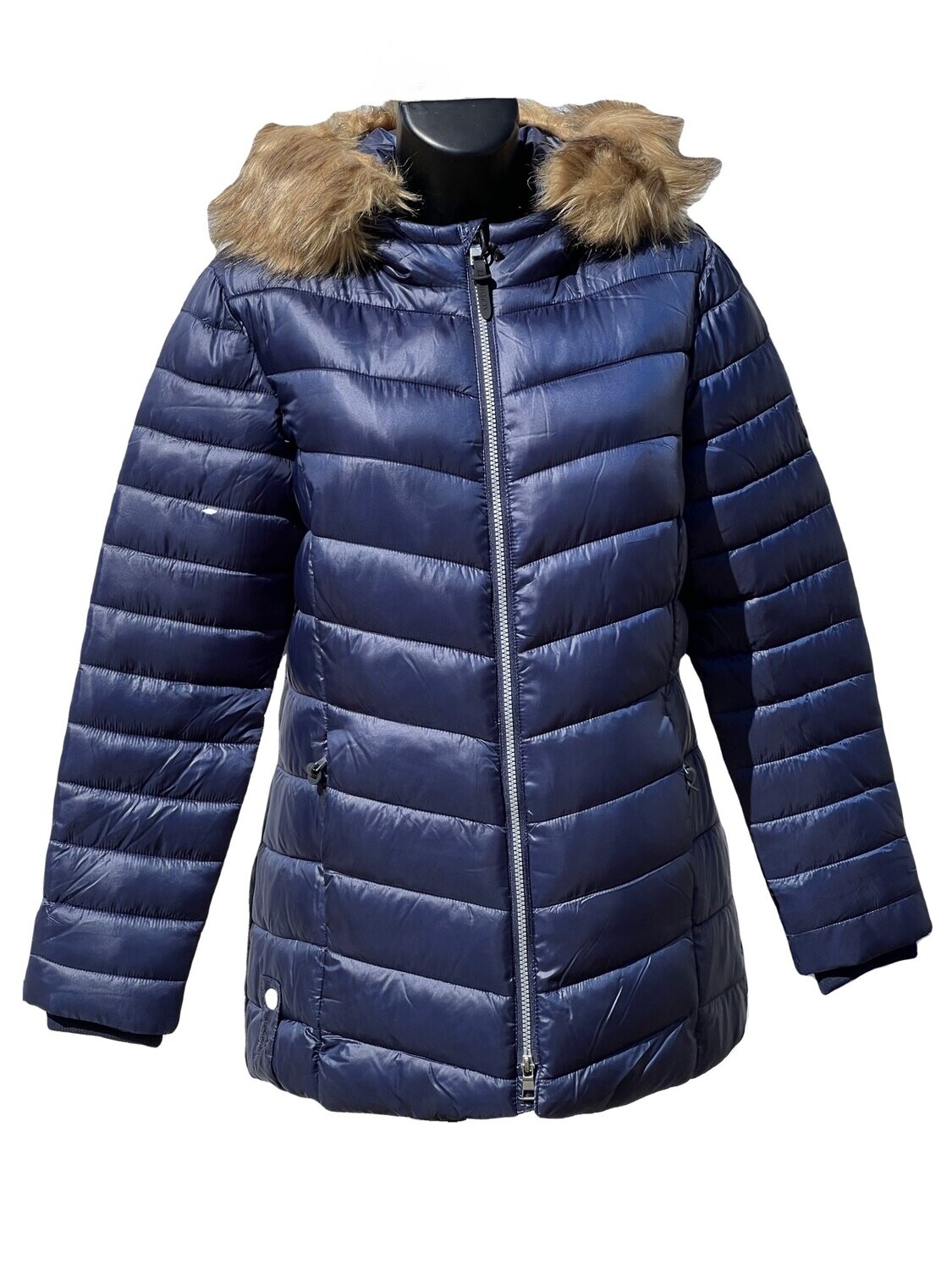 Damen Steppjacke mit Kapuze Alpenblitz