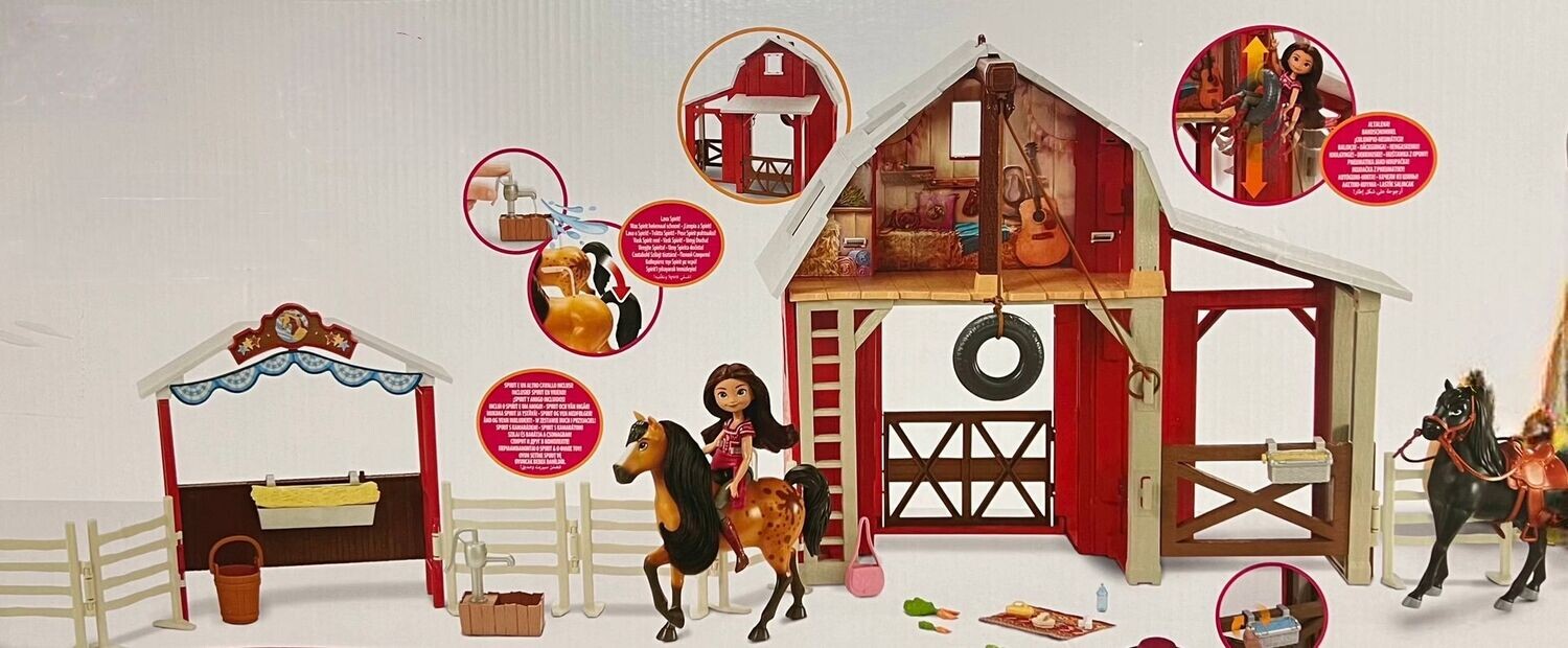 Spirit Deluxe  Reiterhof Spielset
